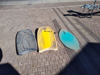Two boogie Boards and 1 more
