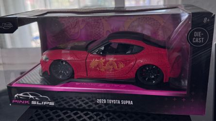 2020 TOYOTA SUPRA NEW 2024 JADA Toys "PINK SLIPS" 1:24 DIECAST AWESOME PAINT