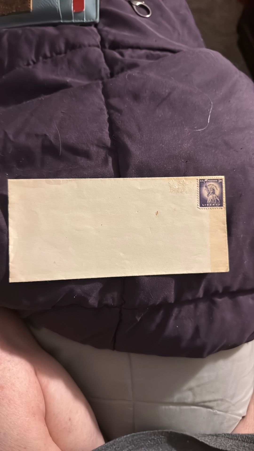 Vintage Envelope With 3cent Stamp