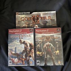 God Of War 1+2 (ps2)+ Strategy Guide