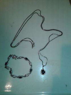 Necklace and bracelet