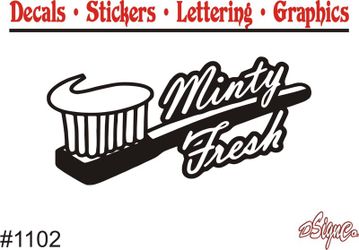 Minty Fresh Sticker 1102