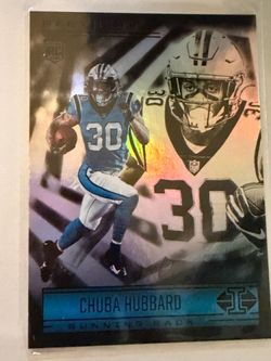 Chuba Hubbard NFL Trading Card Running Back