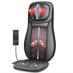 Snailax Shiatsu Neck & Back Massager with Heat — $60