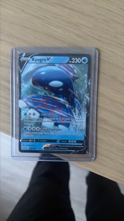 Kyogre V Pokémon Card 032/159