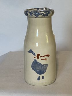 Vintage Pottery Milk Jug