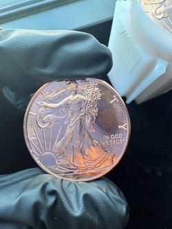 Walking Liberty Copper Round Coin