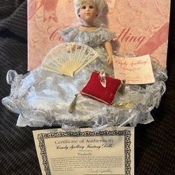 CANDY SPELLING FANTASY DOLL "CINDERELLA" COA 12" TALL ALEXANDER DOLL CO.