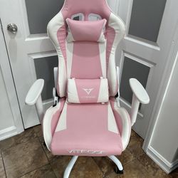 VITESSE Ergonomic Leather Gaming Chair, Reclining PC Gaming Chair