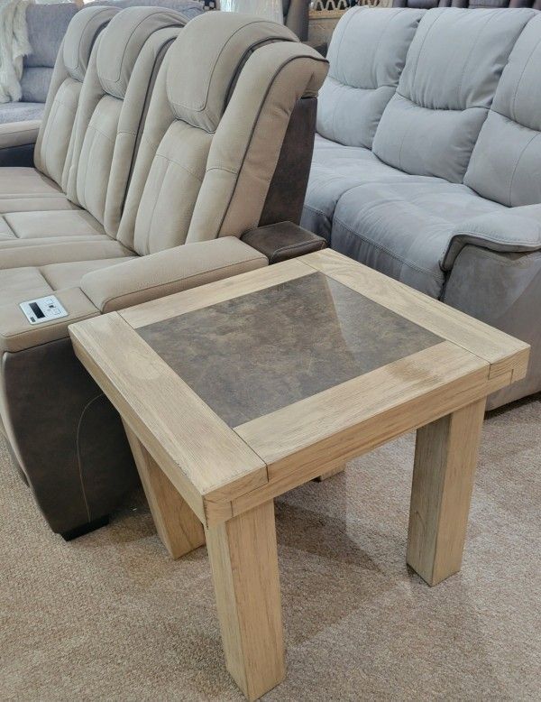 Natural Color End Table