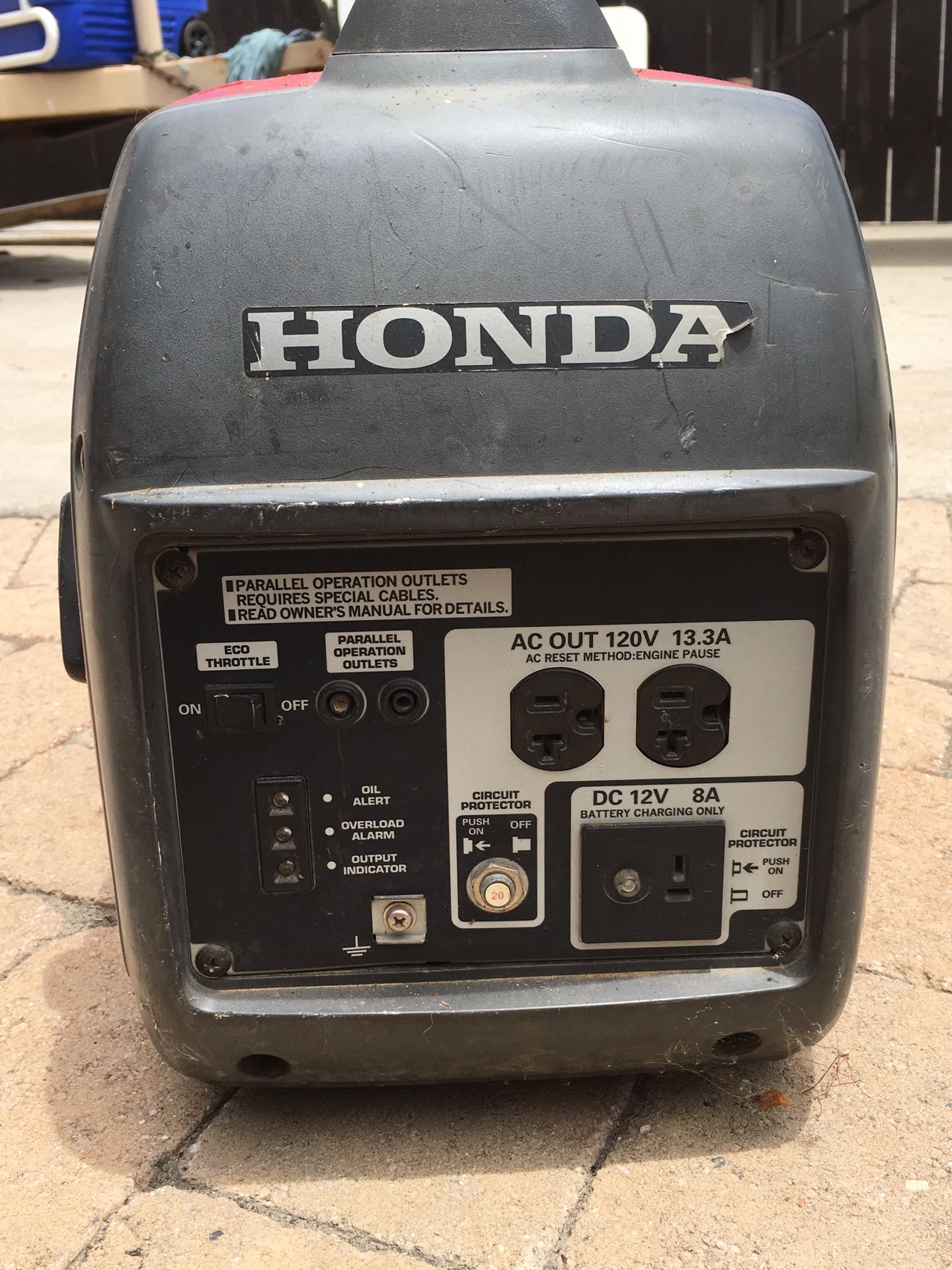 HONDA EU2000i, 2000 WATT 3.5HP GENERATOR: VERY QUIET