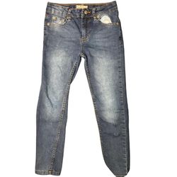Weatherproof Vintage Boy's Straight Leg Jersey Lined Jeans Med Vintage (Size 7)