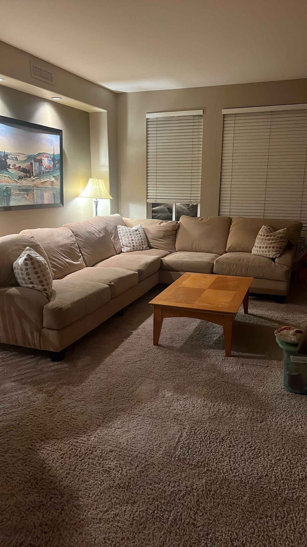 Sectional couch - 2 piece
