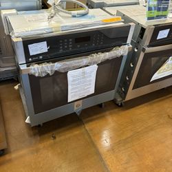 30 Inch Wide Stainless Steel Single Wall Oven Ge