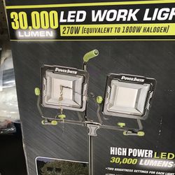 Lights 20.000 And 30.000 Lumen To Light Up Any Work Area’s On Sale For $125 Each Sold  By PL Tools In Van Nuys 
