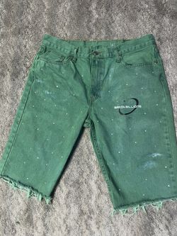 Bred4Billions Jean Shorts