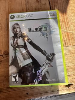 Final Fantasy XIII (Xbox 360) – Complete 3-Disc Set w/ Manual