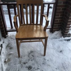 Very Good Condition Hardwood Chair