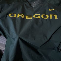 Nike Sz XL Dri-fit Oregon Ducks Windbreaker 