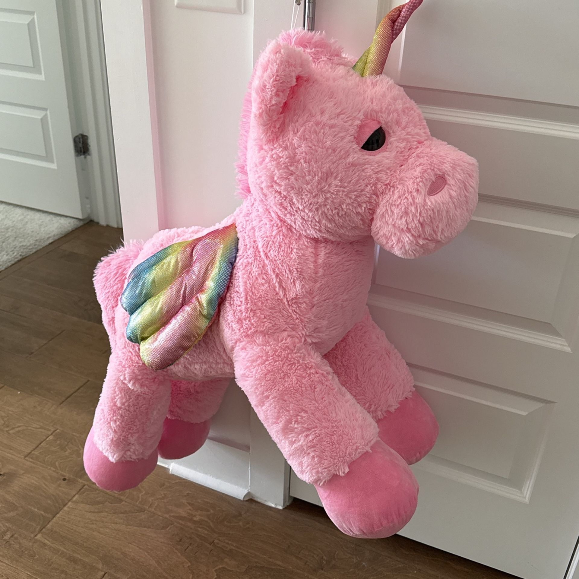 Large Unicorn Plush Toy - With Tags Brand New