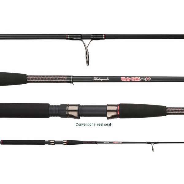 Shakespeare Ugly Stik GX2 Spinning Rod - 6’ 6” USSP661MH