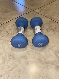 New Marcy 2 lbs Neoprene Dumbbells (pair)