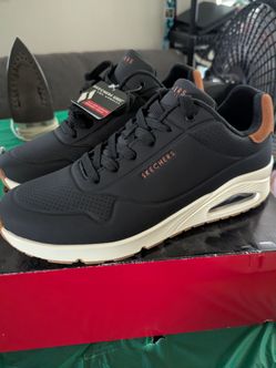 Sketchers UNO Suited On Air black men's size 12 narrow foot