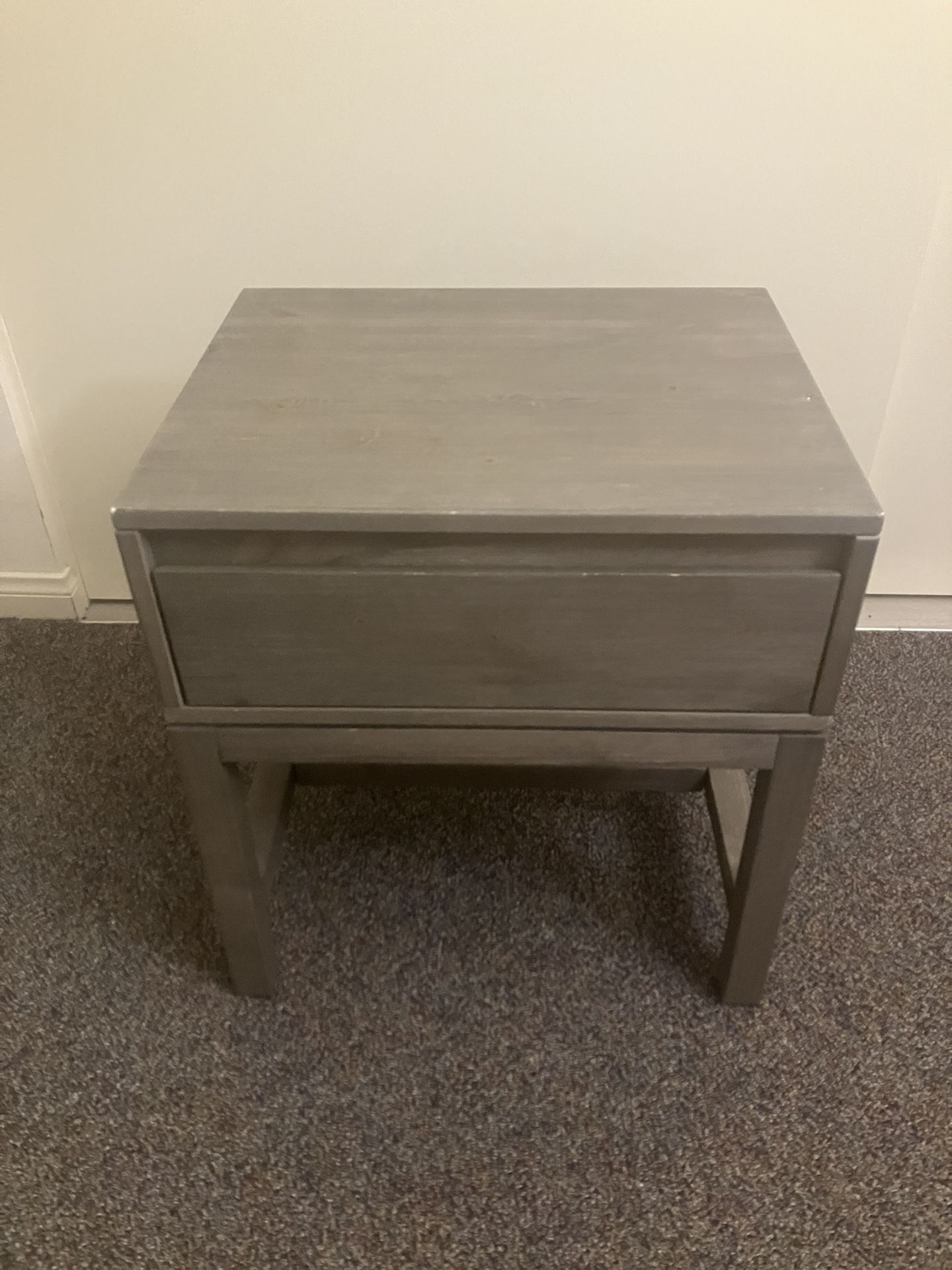 Grey End Table