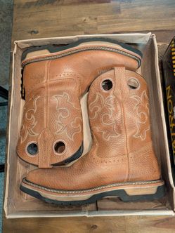 Patron leather boots