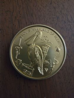 1975 krewe of Louisiana  doubloon