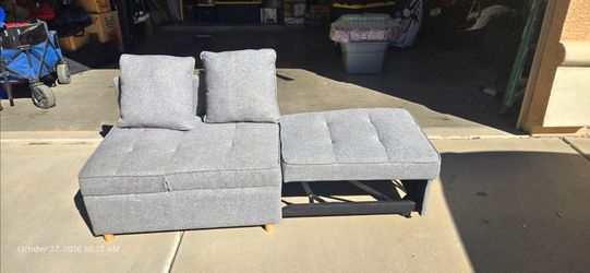 Heron 71" Upholstered Convertible Sleeper Sofa, Pull Out Sofa Bed, Chair Bed, Couch, Lounger For Small Spaces