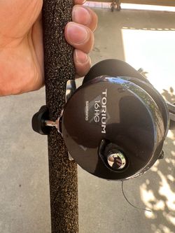 Shimano Torium 16Hg + Graftech Jigstick Casting Rod GJS80H