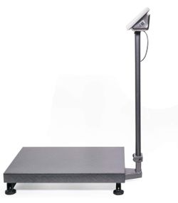 700LB Weight Computing Postal Scale Digital Floor Large Platform Warehouse Shipping LB Price Calculator Luggage Package Shipping Mailing Postal Scale 