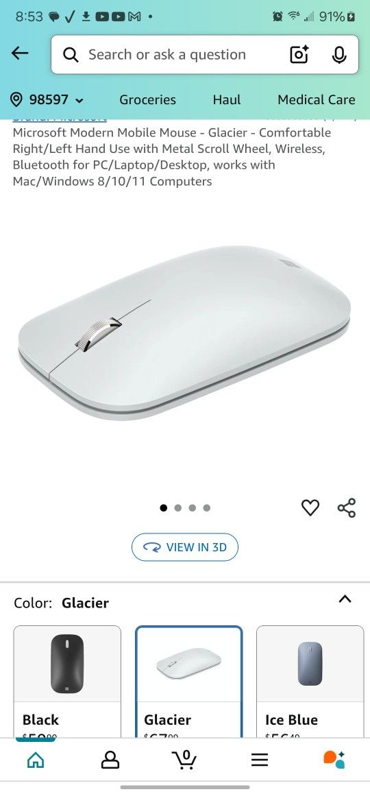 Microsoft Modern Mobile Mouse