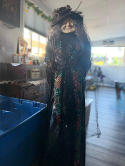 Halloween Witch Decoration