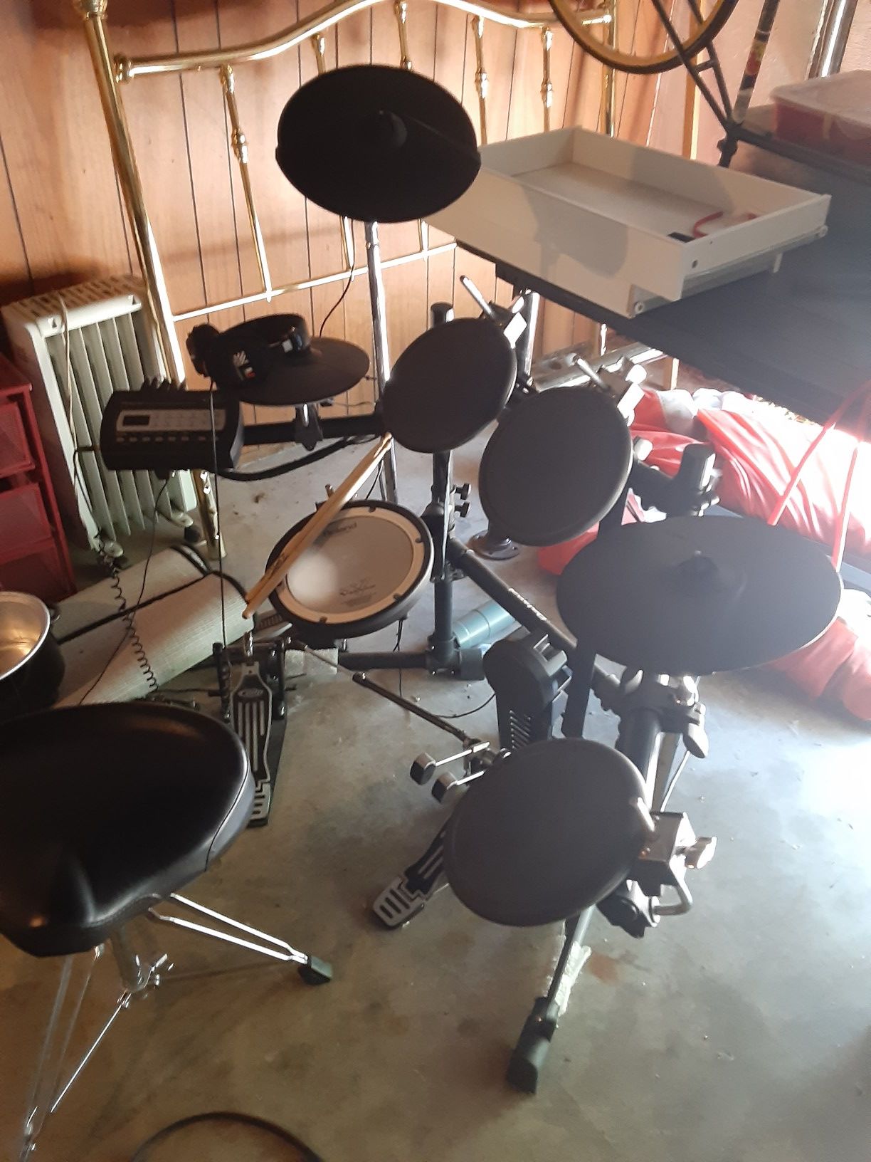 Roland electric drum-set