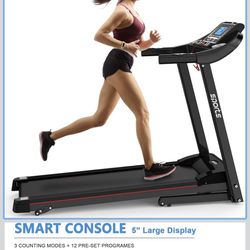 Foldable threadmill With Incline