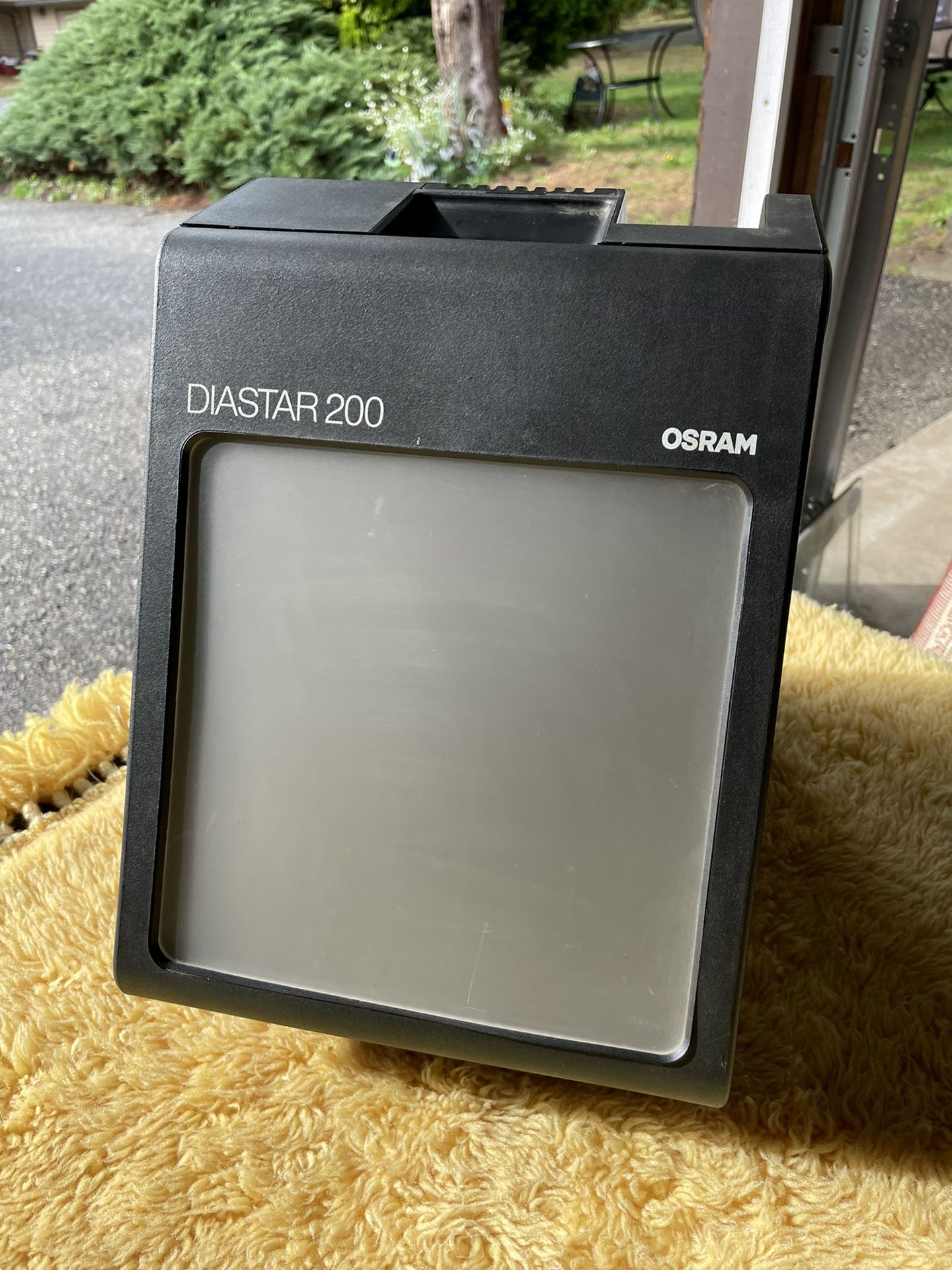 Vintage Osram Diastar 200 Slide Viewer Focus And Push Pull Automated Loading