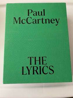 Paul McCartney-The Lyrics:1956 to Present