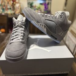 New Air Jordan 5 Retro ‘Wolf Grey’ 2026 - Size 10M