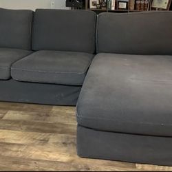 IKEA KIVIK Sofa With Chase Sectional 