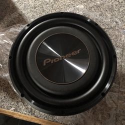 Pioneer Subwoofer Flat 