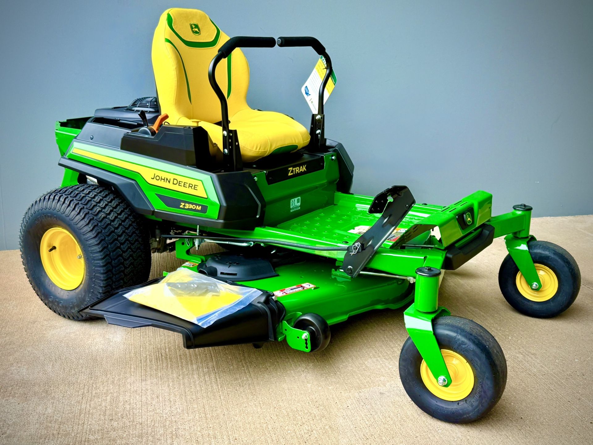 Brand new John deere Z330M ZTrak 48-in 23 HP Kawasaki V-twin Gas Zero-turn riding lawn mower