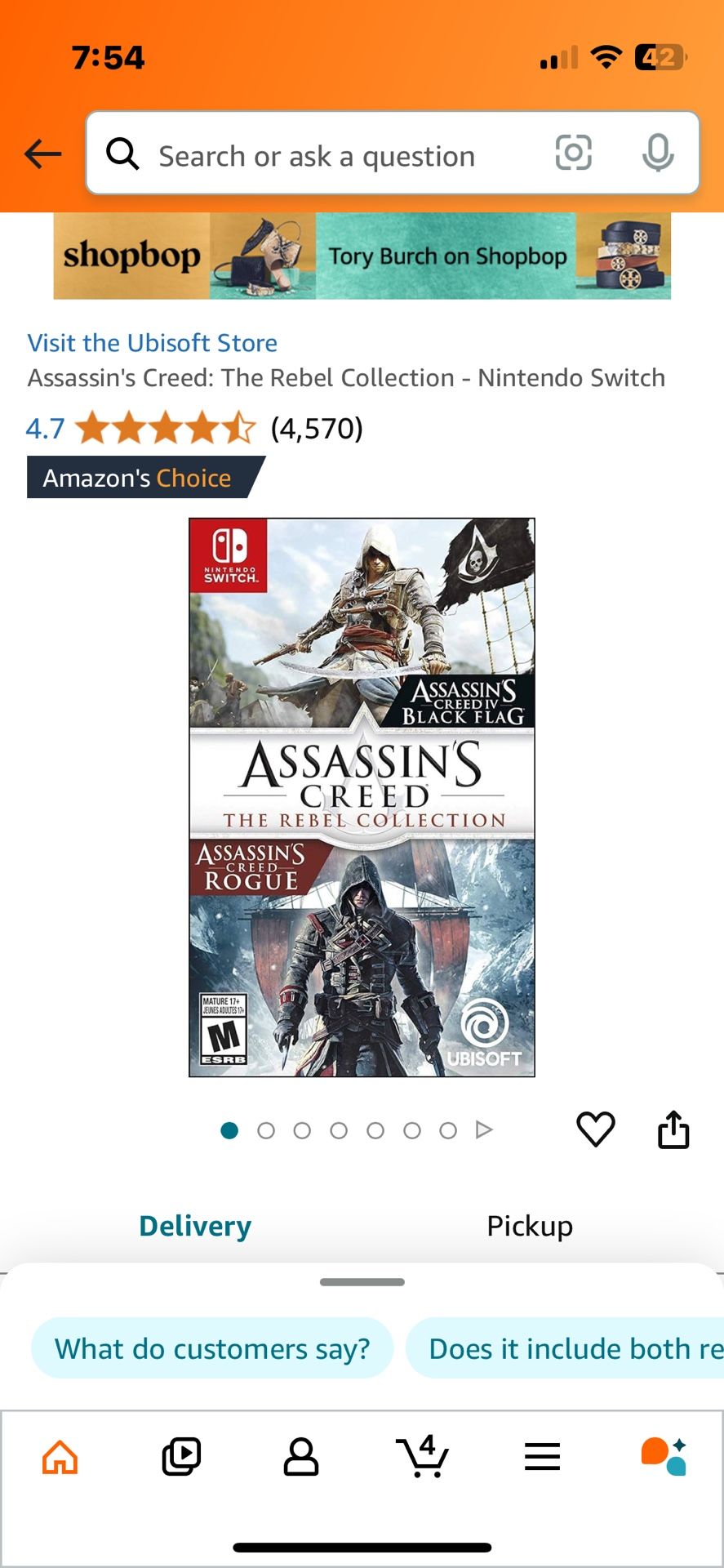 Assassin's Creed: The Rebel Collection - Nintendo Switch