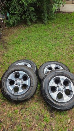 Bridgestone all-terrain tires p225/r70r18