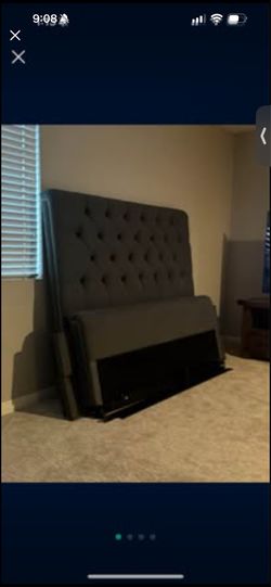 Headboard Upholstered Platform Bed