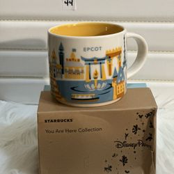 Starbucks Epcot Disney Parks “You Are Here” Mug