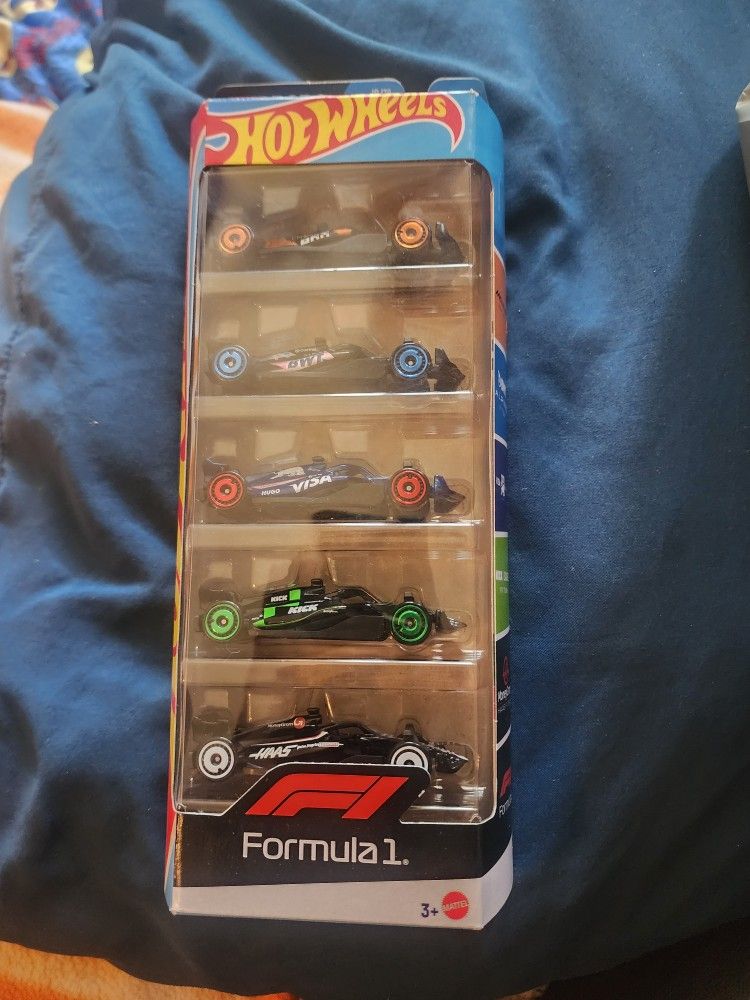 F1 Hotwheels 5 Pack