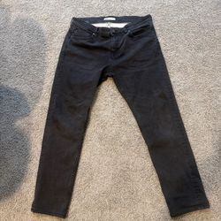 BLACK ZARA JEANS size 36 Men