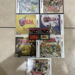Nintendo 3ds 2ds Ds GBA Zelda Games 